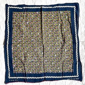 KAPITAL Navy Floral Bandana